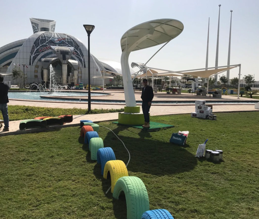 Tarsheed Recycling Car Tire – 2019